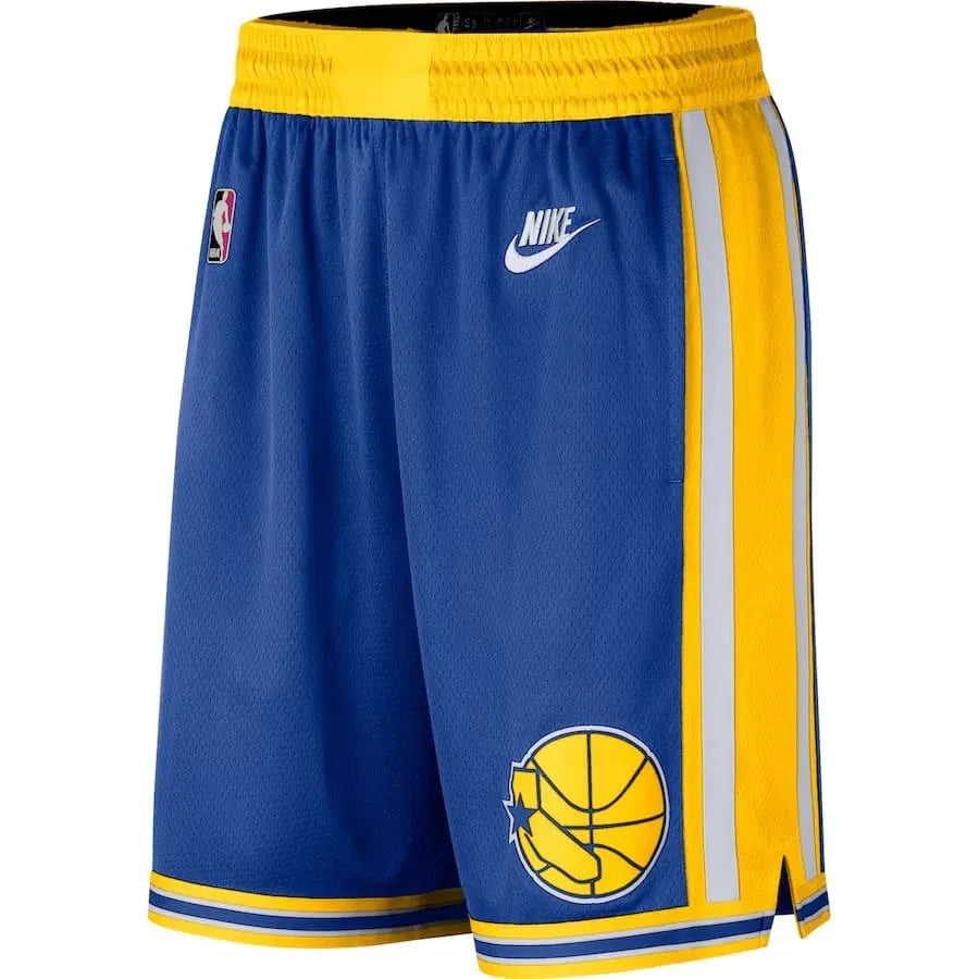 Short NBA Golden State Warriors Classic Edition 22/23 Azul Masculino Nike