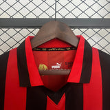 Camisa AC Milan Edição Especial 125 Anos Vermelha e Preta Masculina Puma
