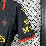 Camisa AC Milan Edição Especial x OffWhite 2025 Preta/Verde Masculina Puma