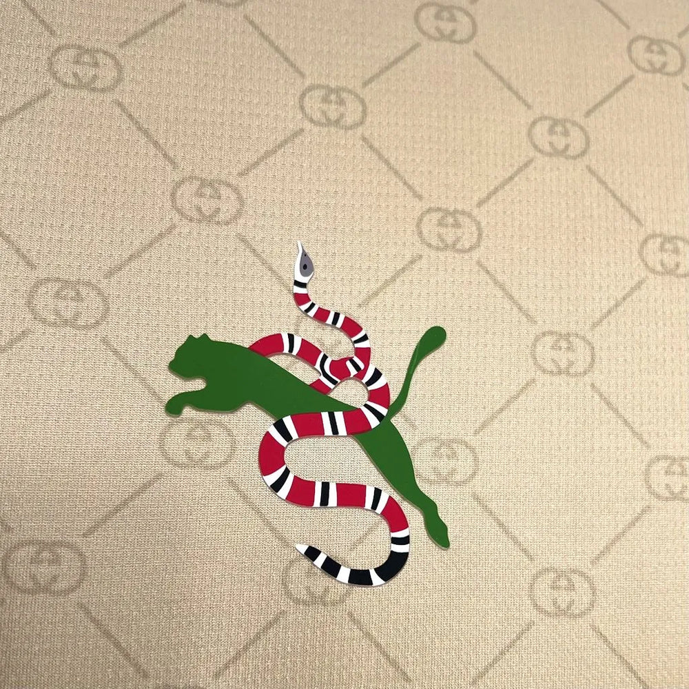 Camisa AC Milan x Gucci Bege Masculina Puma