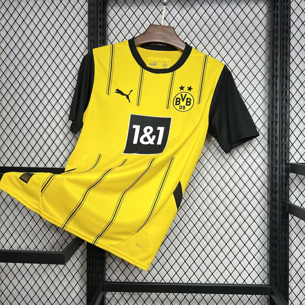 Camisa Borussia Dortmund I 24/25 Amarela Masculina Puma
