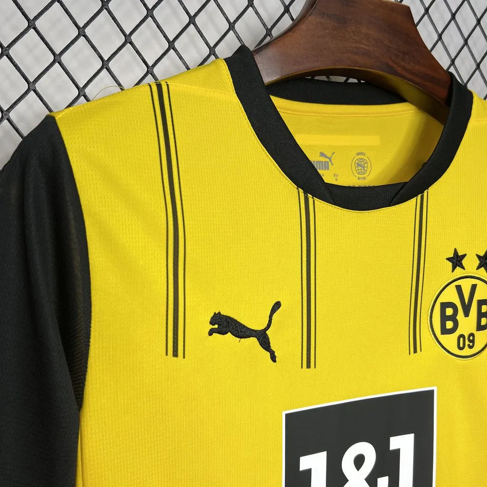 Camisa Borussia Dortmund I 24/25 Amarela Masculina Puma