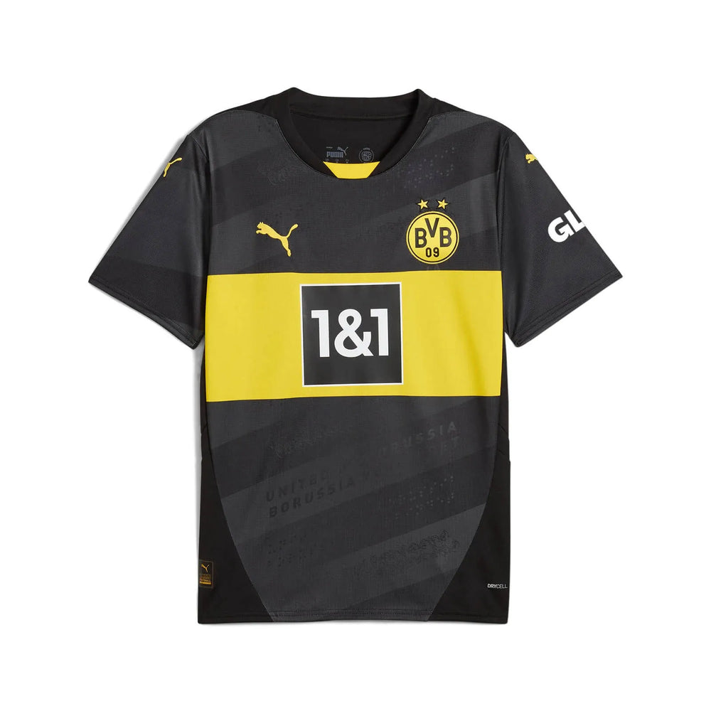 Camisa Borussia Dortmund II 24/25 Preta Masculina Puma
