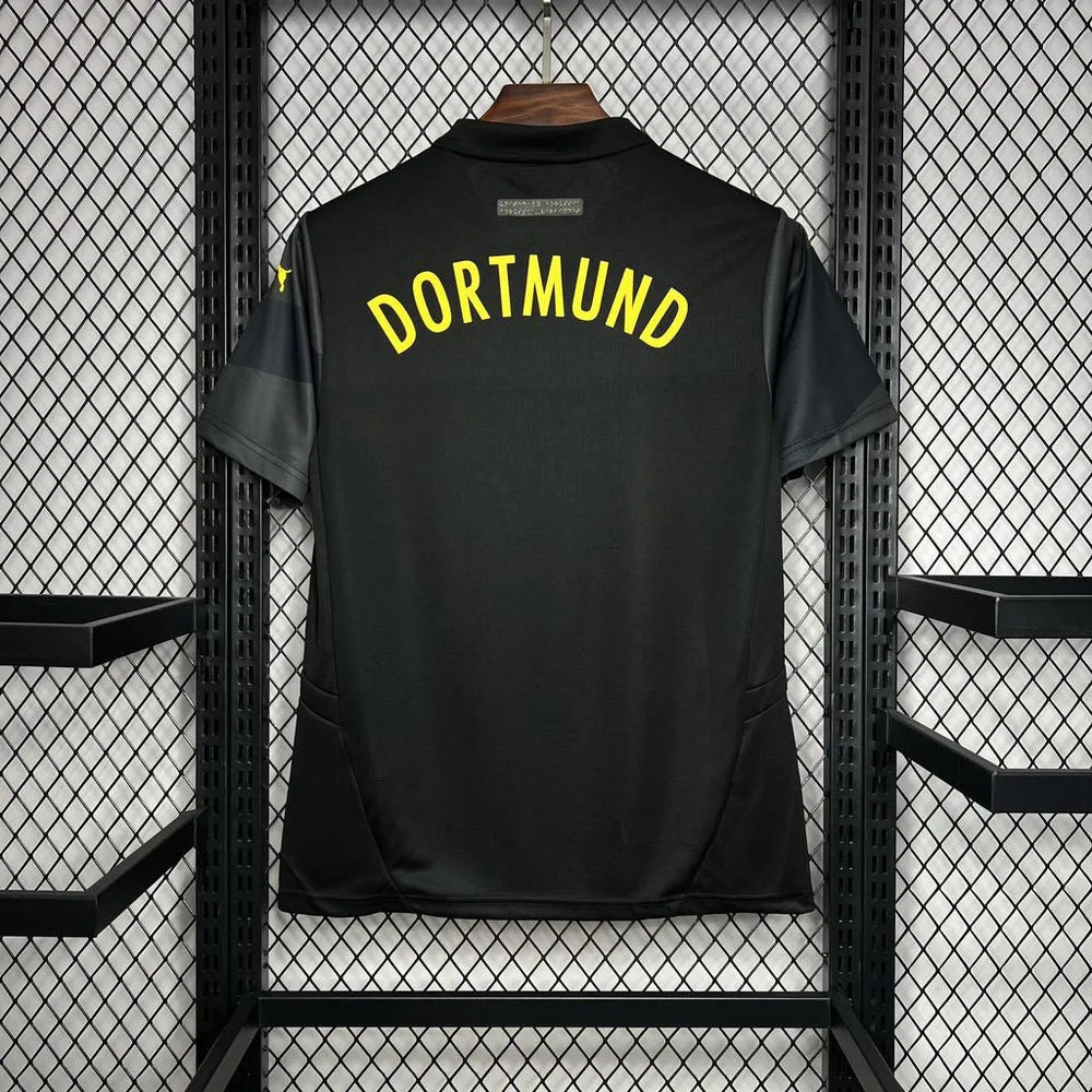 Camisa Borussia Dortmund II 24/25 Preta Masculina Puma