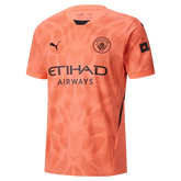 Camisa Manchester City Goleiro 24/25 Laranja Masculina Puma