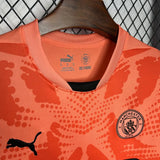 Camisa Manchester City Goleiro 24/25 Laranja Masculina Puma