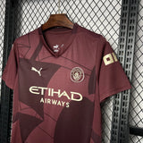 Camisa Manchester City III 24/25 Bordô Masculina Puma