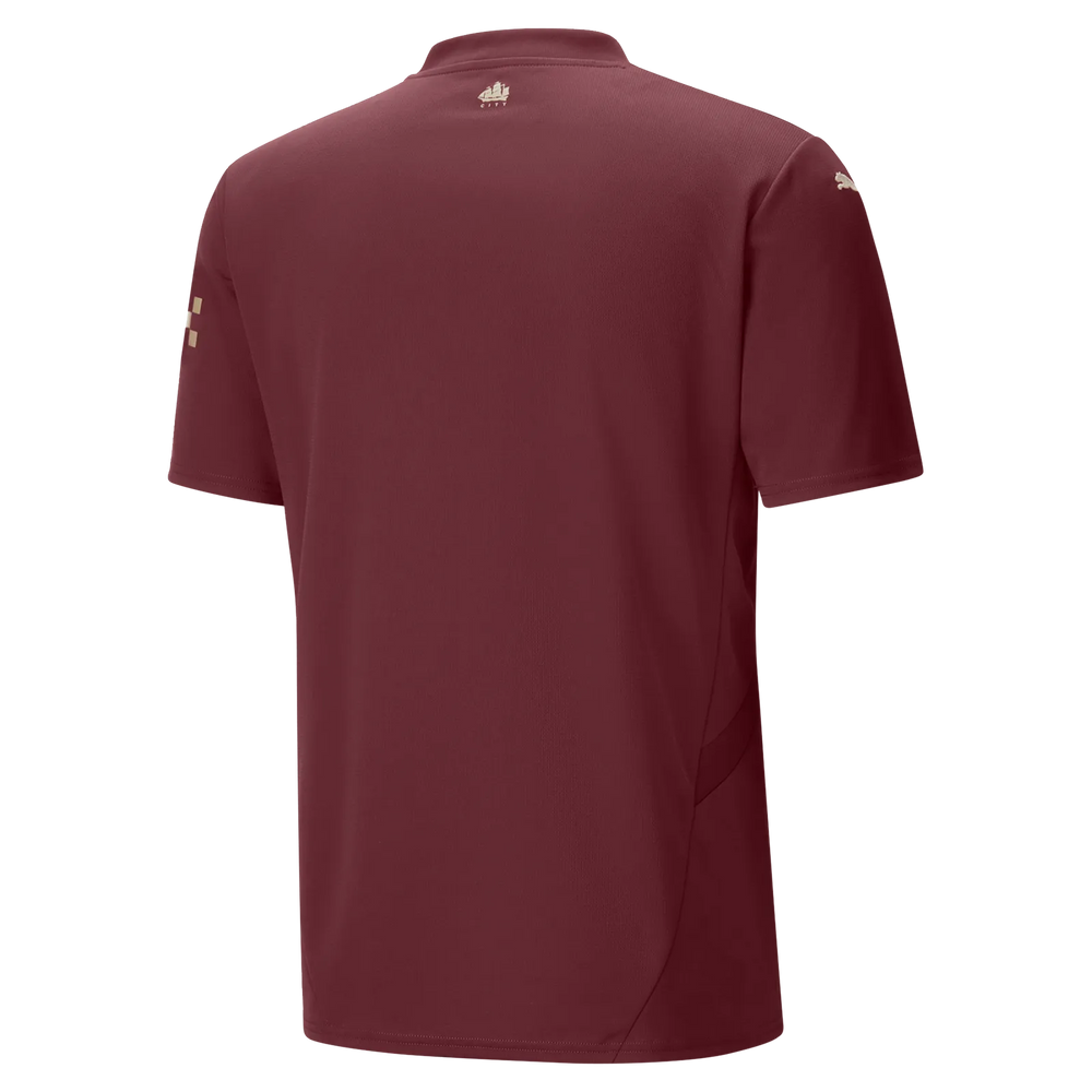 Camisa Manchester City III 24/25 Bordô Masculina Puma