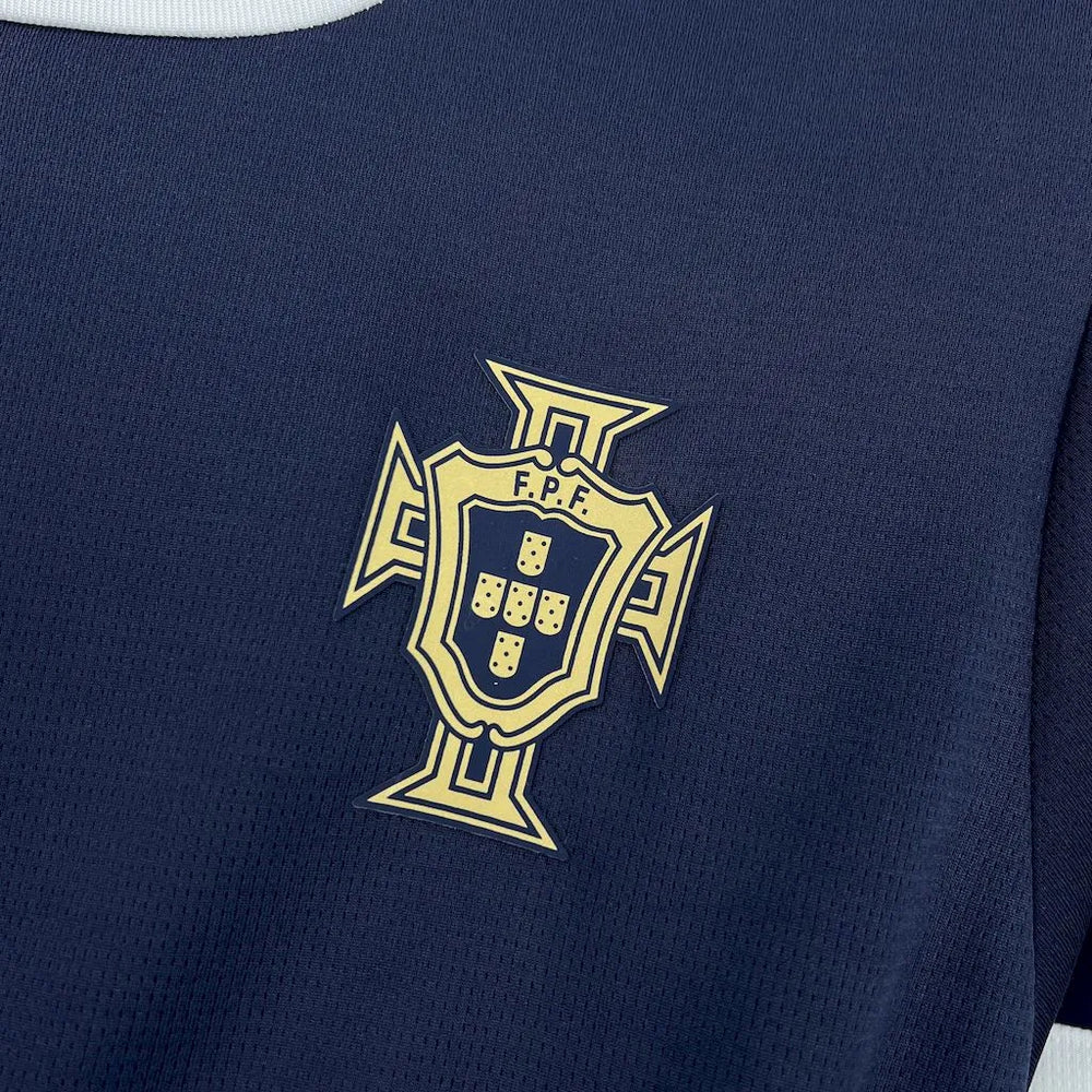 Camisa Seleção Portugal Camisa de Treino Azul Royal 25/26 Masculina Puma