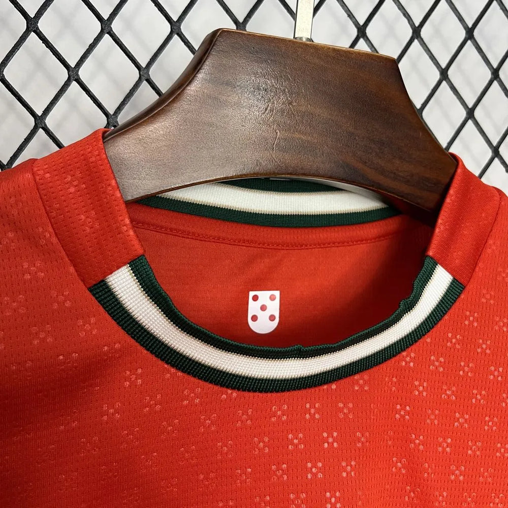 Camisa Seleção Portugal I 25/26 Vermelha Masculina Puma