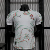Camisa Seleção Portugal II 25/26 Branca Masculina Modelo Jogador Puma