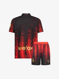 Conjunto Infantil AC Milan x Koché Vermelho e Preto Puma