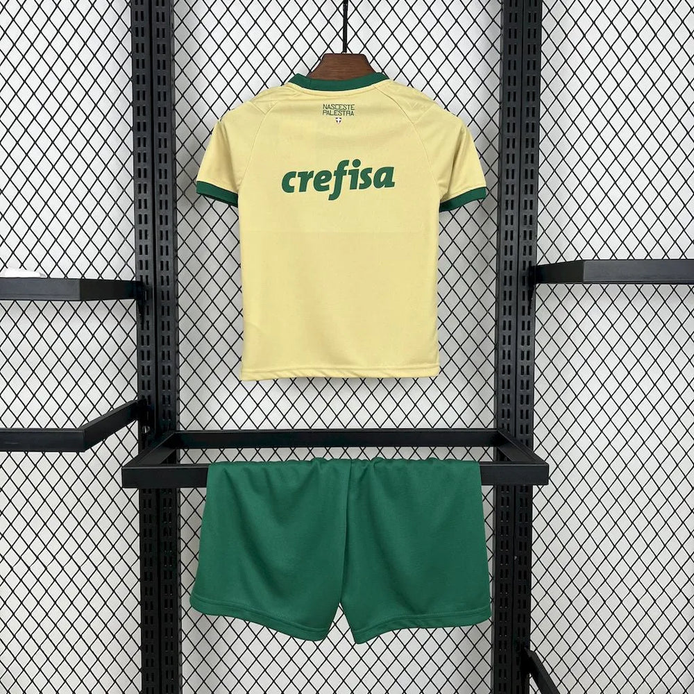 Conjunto Infantil Palmeiras Third 24/25 Dourado Puma