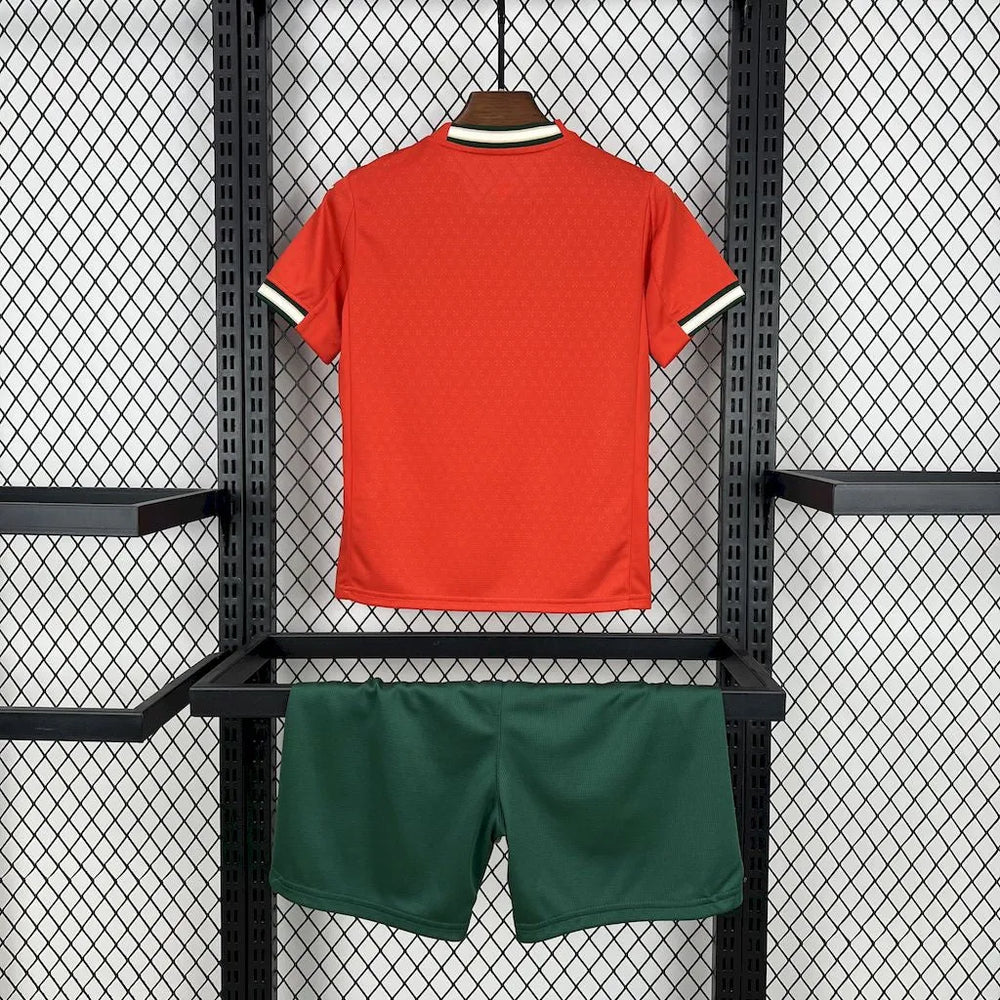 Conjunto Infantil Seleção Portugal I 25/26 Vermelho Puma