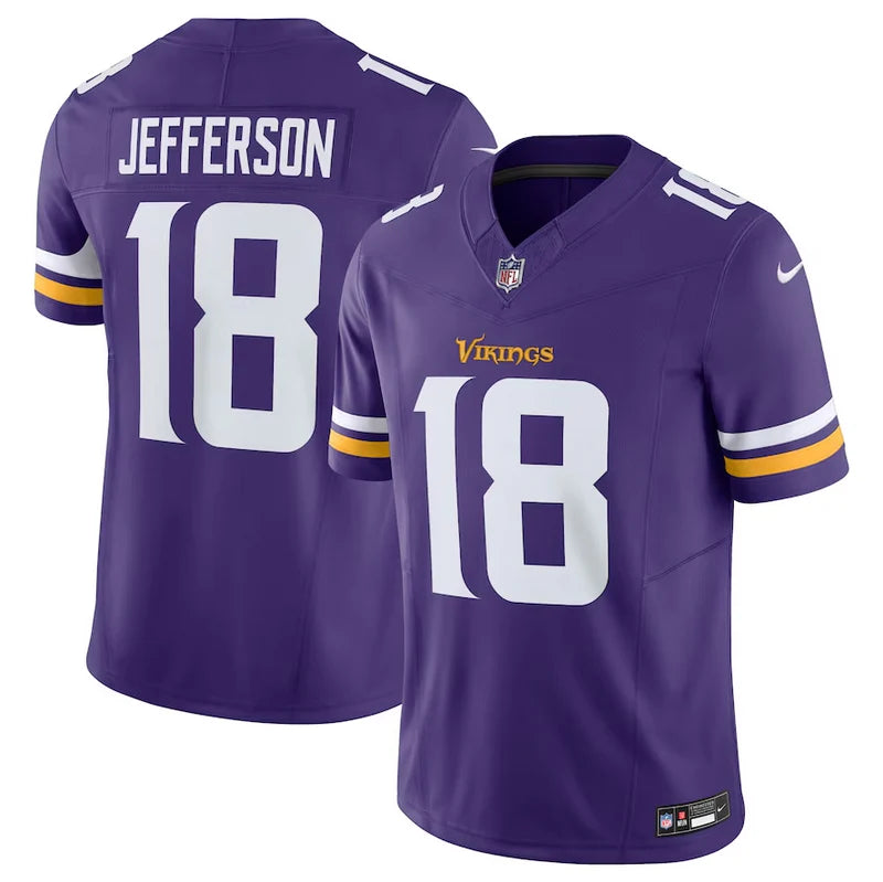 Camisa NFL Minnesota Vikings Vapor F.U.S.E. Limited Roxa Nike