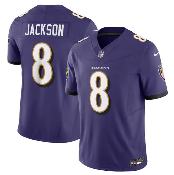 Camisa NFL Baltimore Ravens Vapor F.U.S.E. Limited Roxa Nike