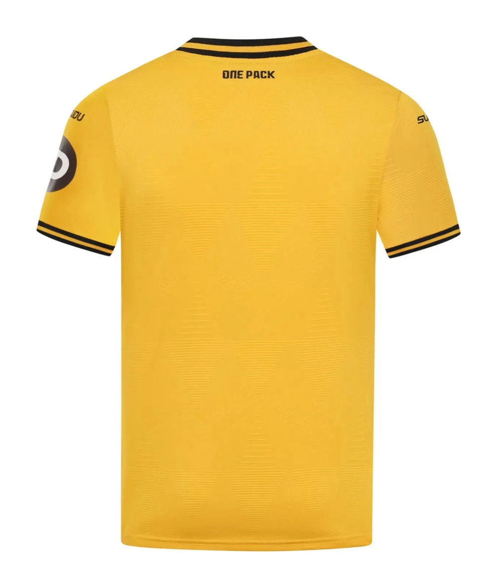 Camisa Wolverhampton Wanderers I 24/25 Amarela Masculina Sudu