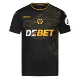 Camisa Wolverhampton Wanderers II 24/25 Preta Masculina Sudu
