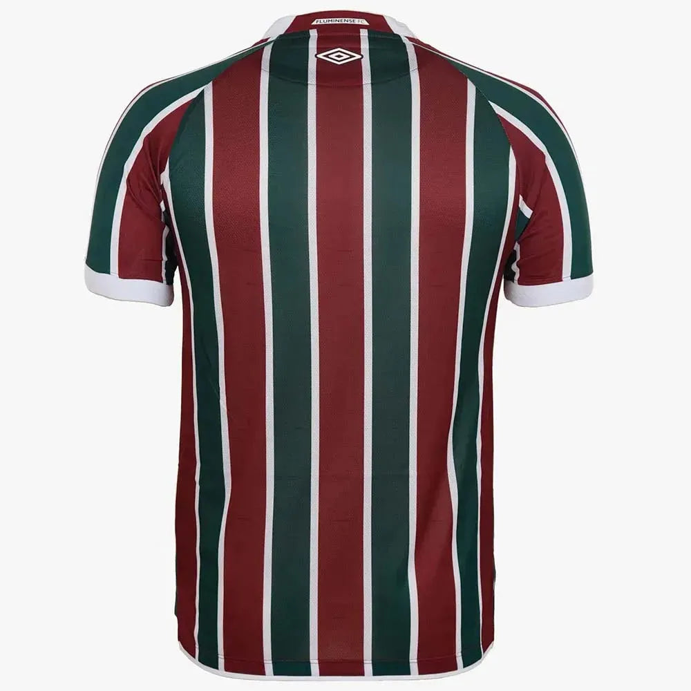 Camisa Fluminense I 25/26 Vermelha/Verde Masculina Umbro
