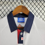 Camisa Seleção Inglaterra I 1998 Retrô Branca Masculina Umbro