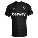 Camisa West Ham United III 24/25 Preta Masculina Umbro