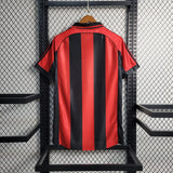 Camisa AC Milan I 1998/1999 Retrô Vermelha/Preta Masculina Adidas