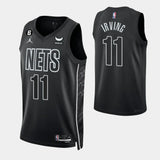 Regata Brooklyn Nets Swingman Statement Edition 22/23 Preta Masculina Jordan