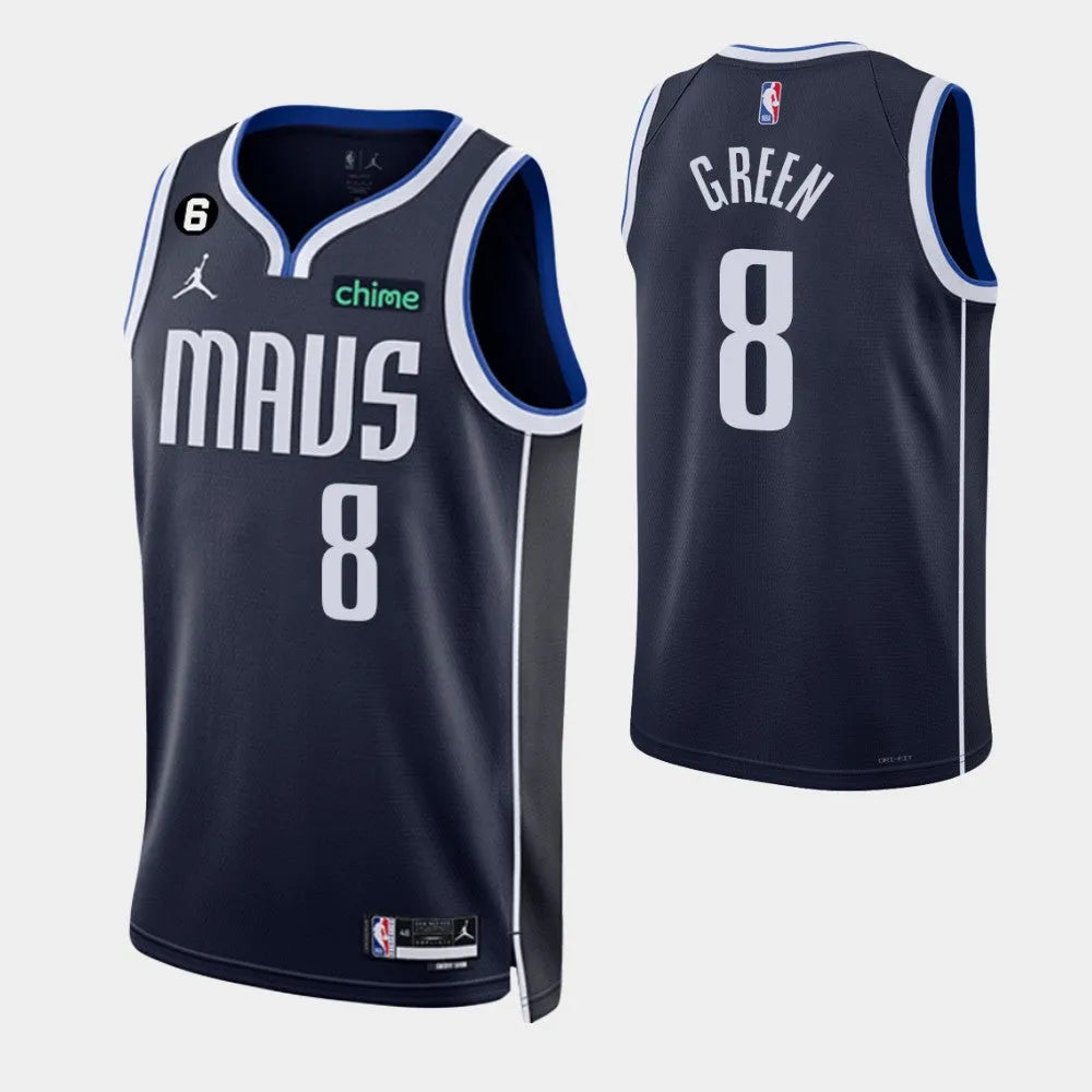 Regata Dallas Mavericks Swingman Statement Edition 22/23 Azul Marinho Masculina Jordan