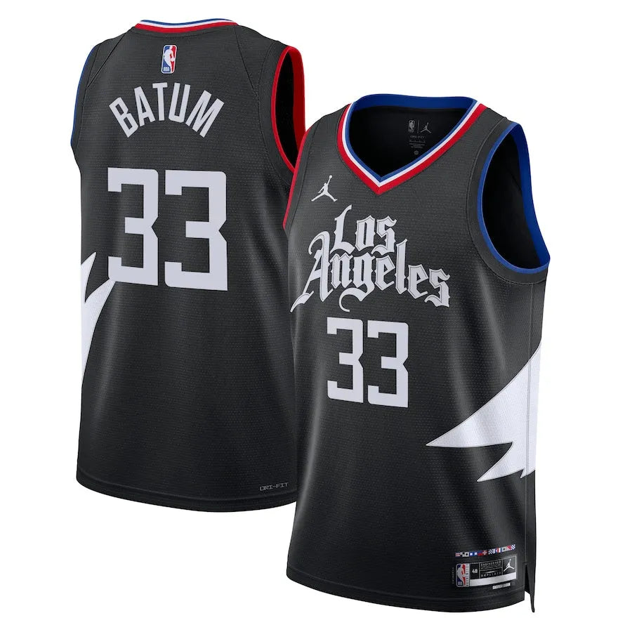 Regata Los Angeles Clippers Swingman Statement Edition 22/23 Preta Masculina Jordan