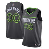 Regata Minnesota Timberwolves Swingman Statement Edition 22/23 Preta Masculina Jordan