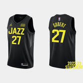 Regata Utah Jazz Swingman Statement Edition 22/23 Preta Masculina Jordan