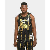 Regata Toronto Raptors Mitchell & Ness Hardwood Classics 98/99 #1 McGrady Preta - DS Sports - Artigos Esportivos