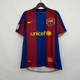 Camisa Barcelona I 2007/2008 Retrô Vermelha/Azul Masculina Nike