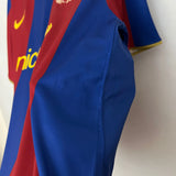 Camisa Barcelona I 2007/2008 Retrô Vermelha/Azul Masculina Nike