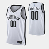 Regata Brooklyn Nets Swingman Association Edition 22/23 Branca Masculina Nike