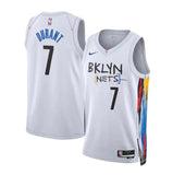 Regata Brooklyn Nets Swingman City Edition 22/23 Branca Masculina Nike