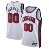 Regata Chicago Bulls Swingman City Edition 22/23 Branca Masculina Nike