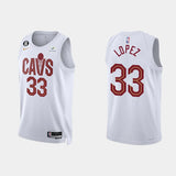 Regata Cleveland Cavaliers Swingman Association Edition 22/23 Branca Masculina Nike