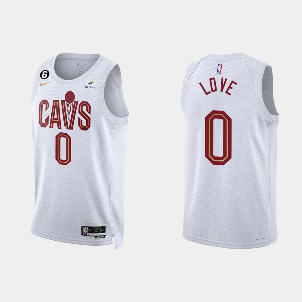 Regata Cleveland Cavaliers Swingman Association Edition 22/23 Branca Masculina Nike
