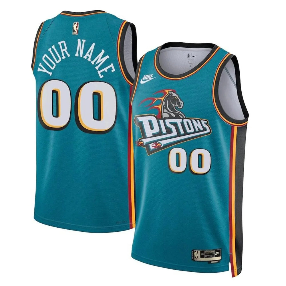 Regata Detroit Pistons Swingman Classic Edition 22/23 Verde Masculina Nike