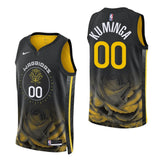 Regata Golden State Warriors Swingman City Edition 22/23 Preta Masculina Nike