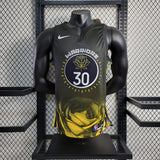 Regata Golden State Warriors Swingman City Edition 22/23 Preta Masculina Nike