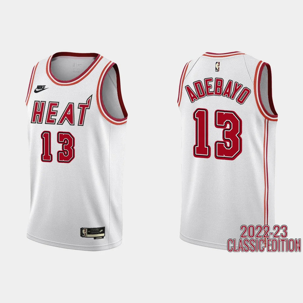 Regata Miami Heat Swingman Classic Edition 22/23 Branca Masculina Nike
