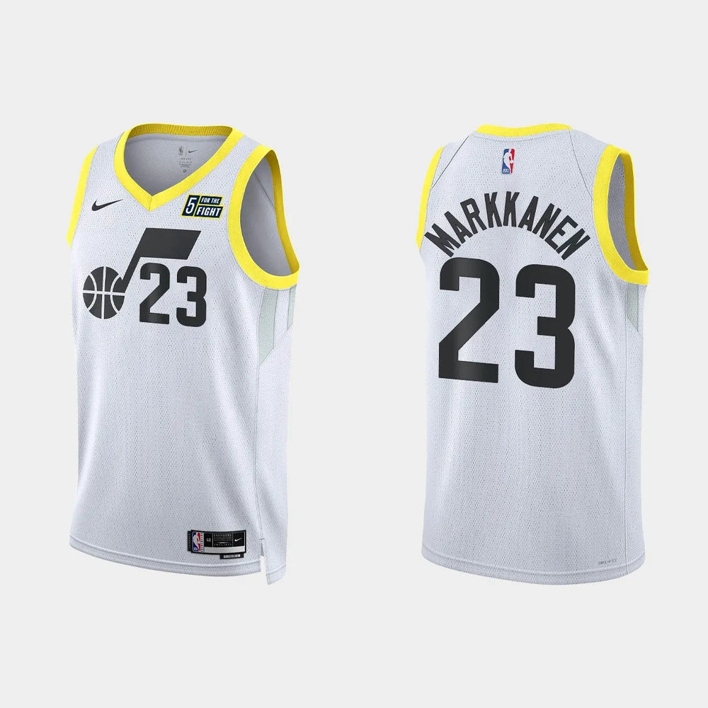 Regata Utah Jazz Swingman Association Edition 22/23 Branca Masculina Nike