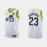 Regata Utah Jazz Swingman Association Edition 22/23 Branca Masculina Nike