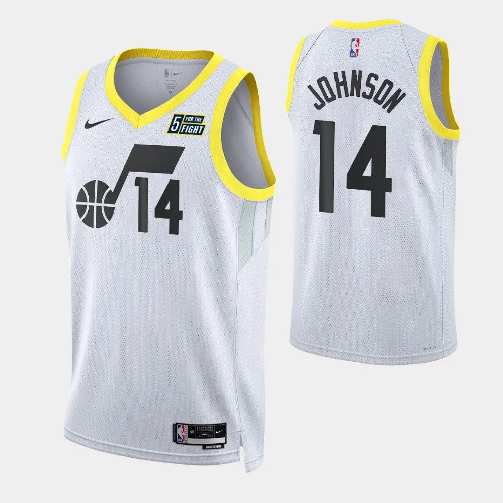Regata Utah Jazz Swingman Association Edition 22/23 Branca Masculina Nike