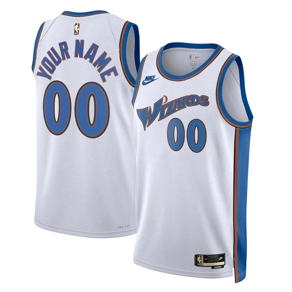 Regata Washington Wizards Swingman Classic Edition 22/23 Branca Masculina Nike