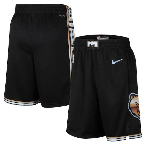 Short NBA Memphis Grizzlies City Edition 22/23 Preto Masculino Nike