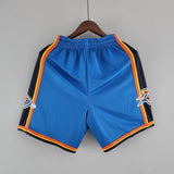 Short NBA Oklahoma City Thunder 22/23 Azul Masculino Nike