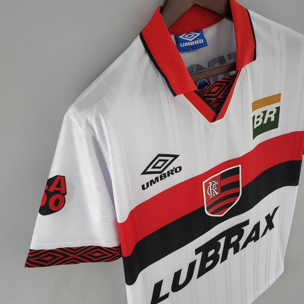 Camisa Flamengo II 1995 Retrô Branca Masculina Umbro